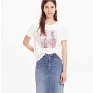 Madewell Paris snapshot tee